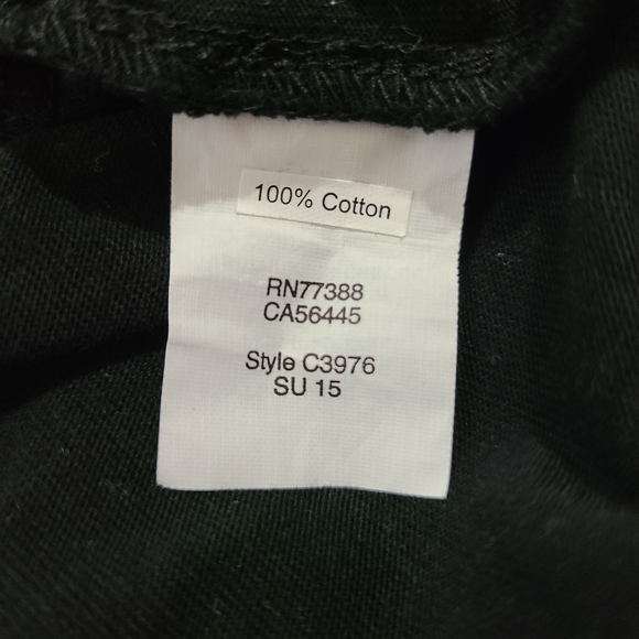 Madewell Cross Back Crop Tank Black XS - Picture 7 of 7